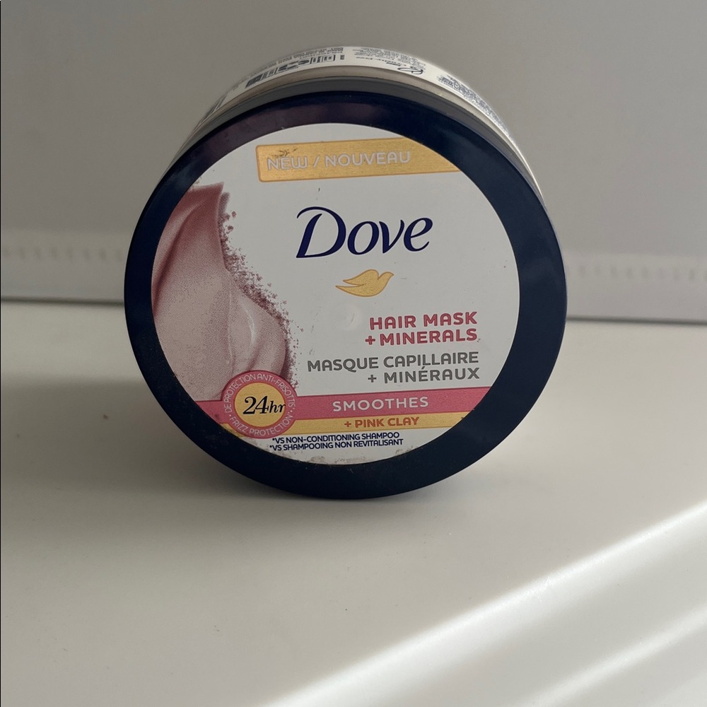 Dove Hair Mask with Pink Clay